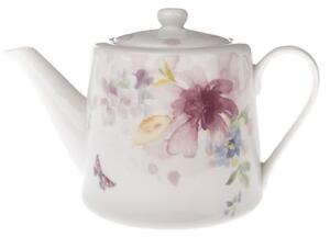 Fehér porcelán teáskanna 900 ml – Dakls