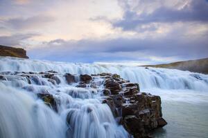 Fotótapéta vízesés Izlandon