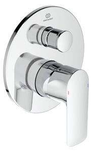 Fényes ezüstszínű csaptelep fürdőkádhoz, rejtett Connect Air – Ideal Standard