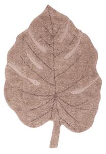 Rózsaszín mosható kézi szövésű pamut gyerek szőnyeg 120x180 cm Monstera Vintage Nude – Lorena Canals