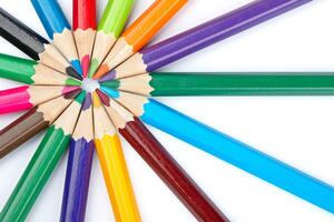 Tapéta színes ceruzák
