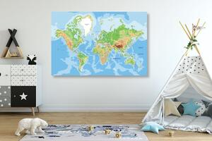 Parafa kép klasszikus világ térkép
