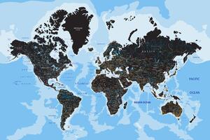 Kép modern világ térkép