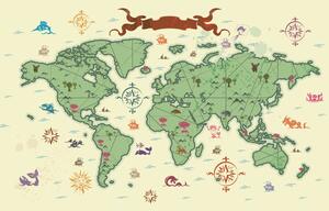 Parafa kép eredeti világ térkép