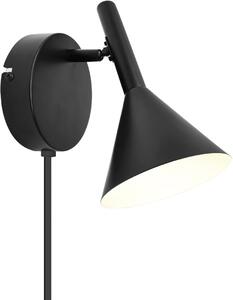 Nordlux modern fali lámpa kelvis fekete nor2612741003