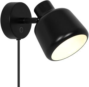 Nordlux modern fali lámpa louella fekete nor2612091003