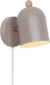 Nordlux modern skandináv fali lámpa gaston világosbarna nor2412671018