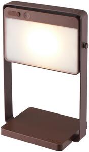 Nordlux modern kültéri asztali lámpa saulio solar barna nor2418035018
