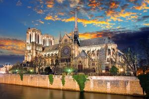 Öntapadó fotótapéta Notre Dame katedrális