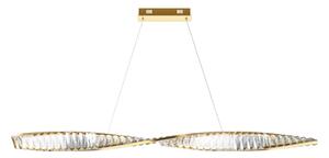 Maytoni glamour kristály függeszték krone sárgaréz myp097pl-l36bs3k