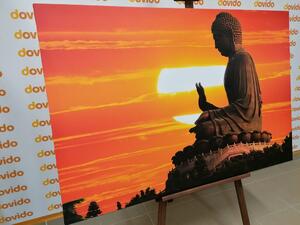 Kép Buddha naplementénél