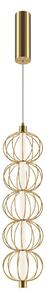 Maytoni modern függeszték golden cage fehér sárga mymod216pl-l10g3k
