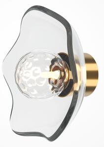 Maytoni modern fali lámpa miracle sárgaréz átlátszó mymod207wl-01bs