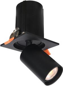 Italux modern spot lámpa termo fekete itxspl-50310-1s bk