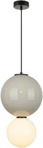 Italux modern függeszték pieve matt fehér opál szürke itxpnd-95221-1l-gr