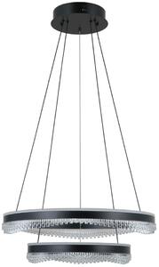 Italux glamour modern függeszték morte matt fekete itxpnd-34535-2l-bk
