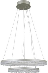 Italux glamour modern függeszték barlo ezüst itxpnd-34526-2l-silv