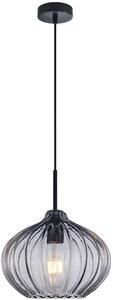 Italux modern függeszték pansol fekete itxpnd-2940-1s-bksg2