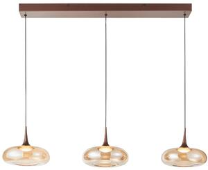 Italux modern függeszték tenele réz itxpnd-24028-3b-copp