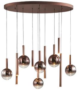 Italux modern függeszték camino réz itxpnd-24038-12bcopp