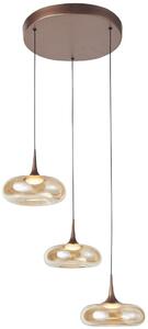 Italux modern függeszték tenele réz itxpnd-24028-3a-copp