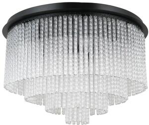 Italux glamour modern mennyezeti lámpa naute matt fekete itxplf-40931-9a-bk