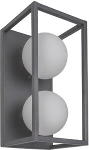 Italux modern fali lámpa daisy szürke itxmb-br4367-w2 gr
