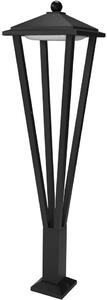 Italux modern kültéri állólámpa bons fekete itxofl-22474-l-bk