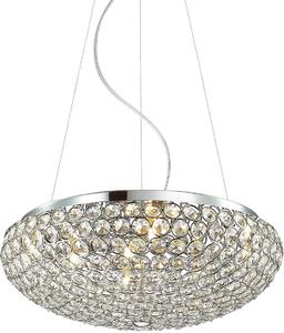 Italux glamour kristály modern függeszték santo króm itxma04995ca-007