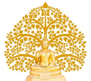 Tapéta Buddha és életfa