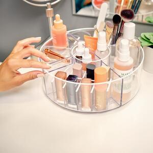 Újrahasznosított műanyag fürdőszobai rendszerező kozmetikumokhoz Cosmetic Carousel – iDesign