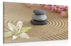 Kép Zen kövek homokban - 60x40