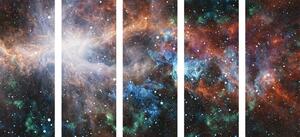 5- részes kép végtelen galaxis