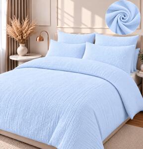 Muszlin ágynemű Baby Blue Ágynemű mérete: Gyermek méret 90x135 cm, A csomag tartalma: Készletcsomagolás