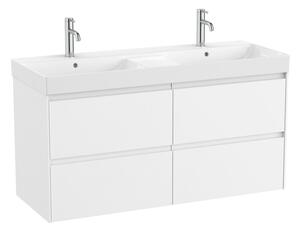 Fürdőszobaszekrény mosdóval Roca ONA 120x64,5x46 cm fehér mat ONA1202ZBM