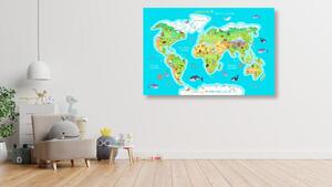 Parafa kép földrajzi térkép gyermekeknek
