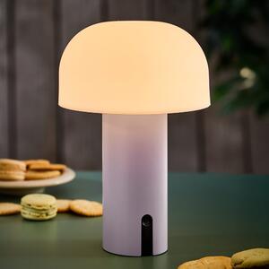 MUSHROOM LED kültéri lámpa 22 cm , lila