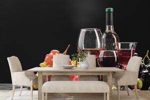 Fotótapéta bor és szőlő