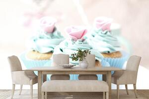 Fotótapéta színes édes sütemény - 150x100