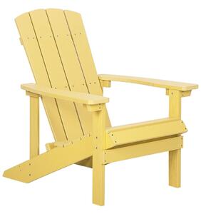 Kerti szék ADIRONDACK Sárga