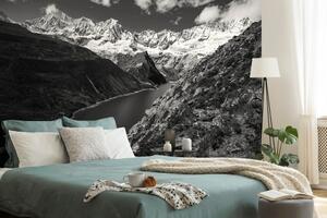 Fotótapéta Patagonia Nemzeti Park Argentínában fekete fehérben - 150x100