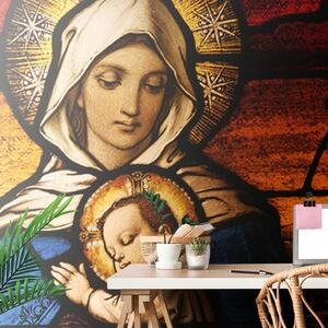 Tapéta Szűz Mária a kis Jézussal - 150x100