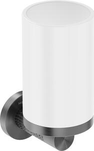 Mexen Triv, fali fogkefetartó, fehér / grafit matt, 70A33051-66W