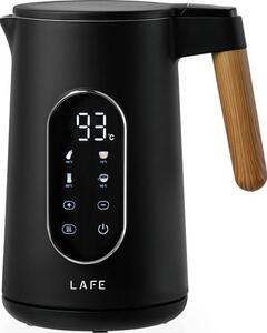 LaFe KettleX Pro, 2200W, 1.7 L, Dupla falú, Hőfokszabályzó, Rozsdamentes acél, Vezeték Nélküli, Vízforraló