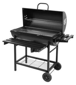 FASZENES GRILL HORDÓ FEDÉLLEL KERTI HAMUTARTÓ NAGY 71X35CM LUND