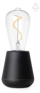 LED lámpa , asztali , hordozható , prémium, E27 , PET , szürke , IP65 , HUMBLE