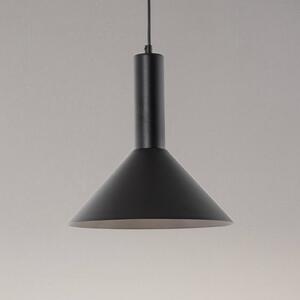 Vitrum kúpos függőlámpa, fekete, fém, Ø 26 cm, E27