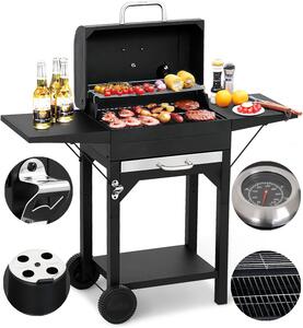 Landgraf faszenes Grill 48x32cm sütőfelület, beépített hőmérő