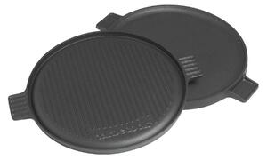 Barbecook BC-ACC-7087 zománcozott öntöttvas grill lap, kétoldalas, kerek, 35cm