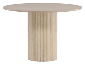 Asztal Dallas 1715, Fényes fa, 75cm, Közepes sűrűségű farostlemez, Természetes fa furnér, Természetes fa furnér, Közepes sűrűségű farostlemez